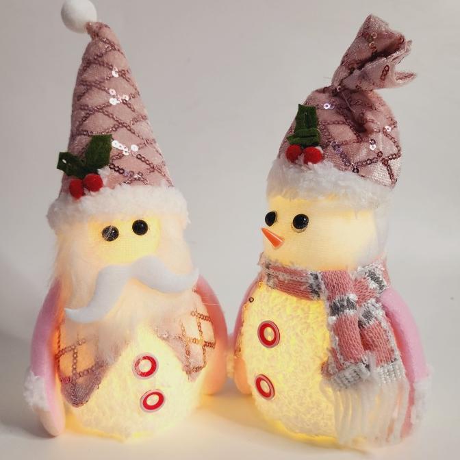 

Verricrist Ornamen Snowman Santa Boneka Salju Led Lampu Tidur Souvenir Kado Natal Berkualitas