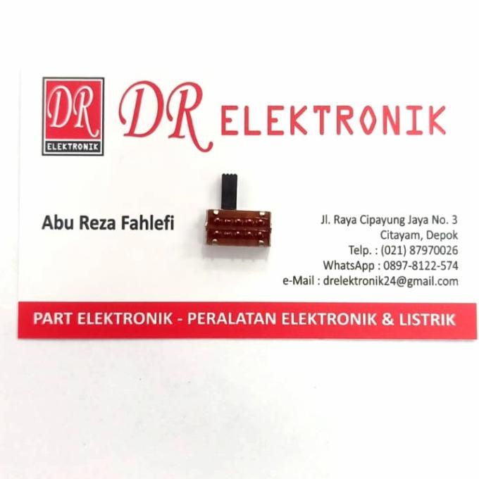 

Diskon Slide ON OFF Micro Saklar GESER switch mini 8 kaki pin Right Angle dre3 dijamin