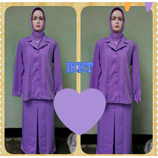 Terjangkau Psk Seragam Bsh Ikkt Muslim