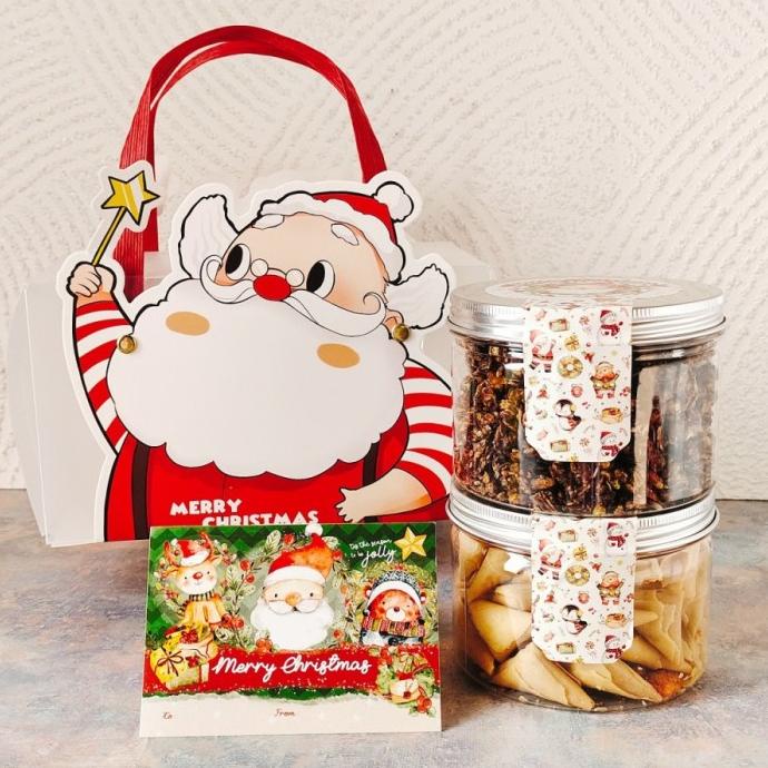 

><><><] Hamper Natal parcel natal kue kering Christmas Hampers cookies natal