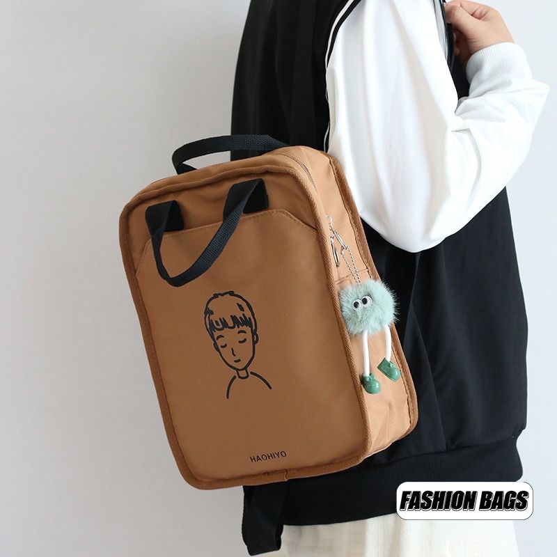 Ransel Mini Gaya Jepang, Tas Punggung, Tas Sekolah Gaya Ins Wanita