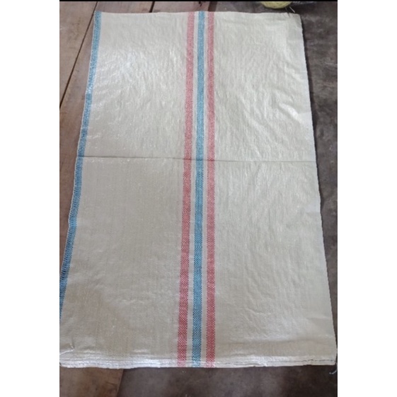 Karung Plastik 75x115 cm / Karung Sak Plastik 75x115 cm / Ukuran Gabah 100 kg