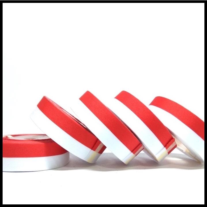 

DISKON PITA BENDERA MERAH PUTIH 1 INCH 2,5CM !!!!