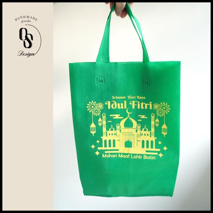 

TERMURAH TAS SPUNBOND SABLON PACKAGING HAMPERS LEBARAN GOODIE BAG IDUL FITRI !!!!!!!