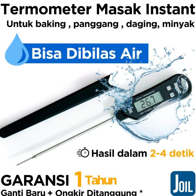 Termometer Digital Thermometer Dapur Makanan Waterproof - Joil KT1