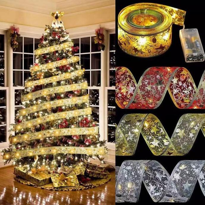 

Pita Lampu Led Dekorasi Pohon Natal Murah Pita Kawat Lampu Red Ribbon Berkualitas