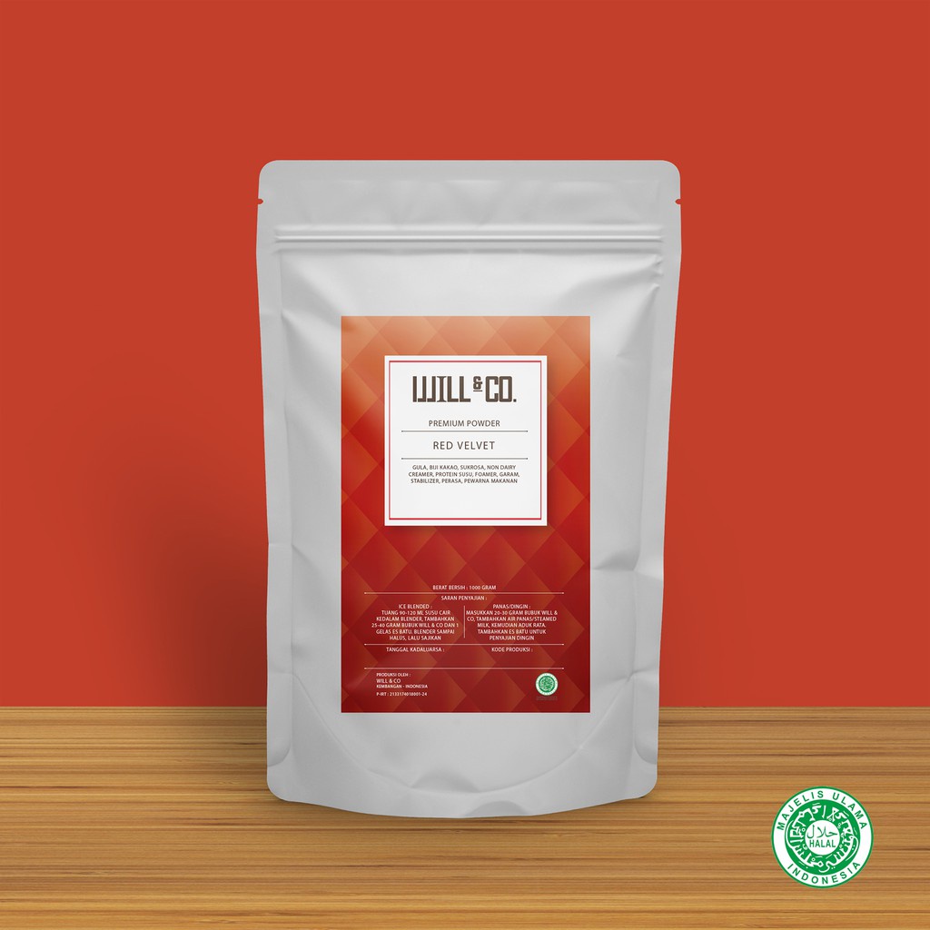 

Will&Co Powder Red Veet 1Kg