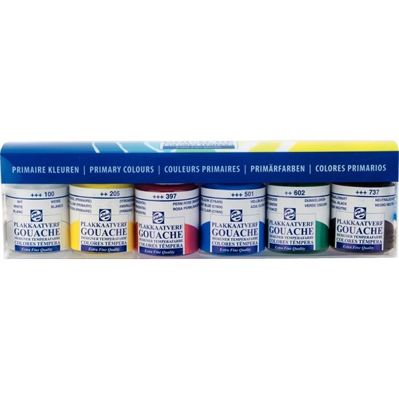 

Terlaris Talens Gouache Extra Fine Set Primary Colours 6 X 16 Ml Promo Terbaru
