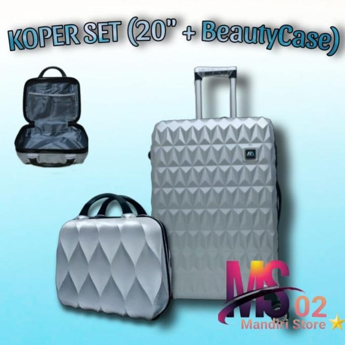 Koper 20 Inch, Koper Polo Geneva 068, Free Koper Make Up 14 Inch