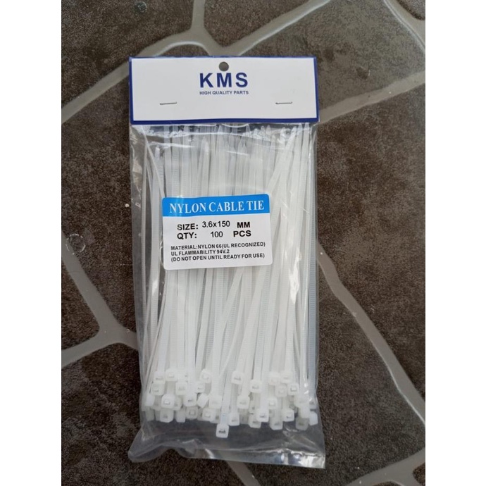 

+++++] Cable Ties / Kabel Ties / Kabel Tis KMS 15cm 150 x 3,6 High Quality