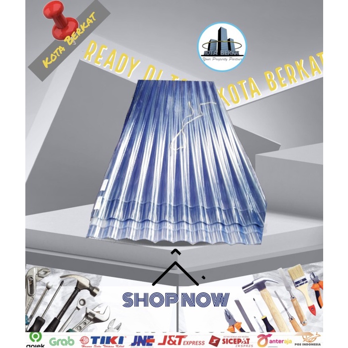 $+$+$+$+] ATAP FIBER BENING/ ATAP GELOMBANG TRANSPARAN