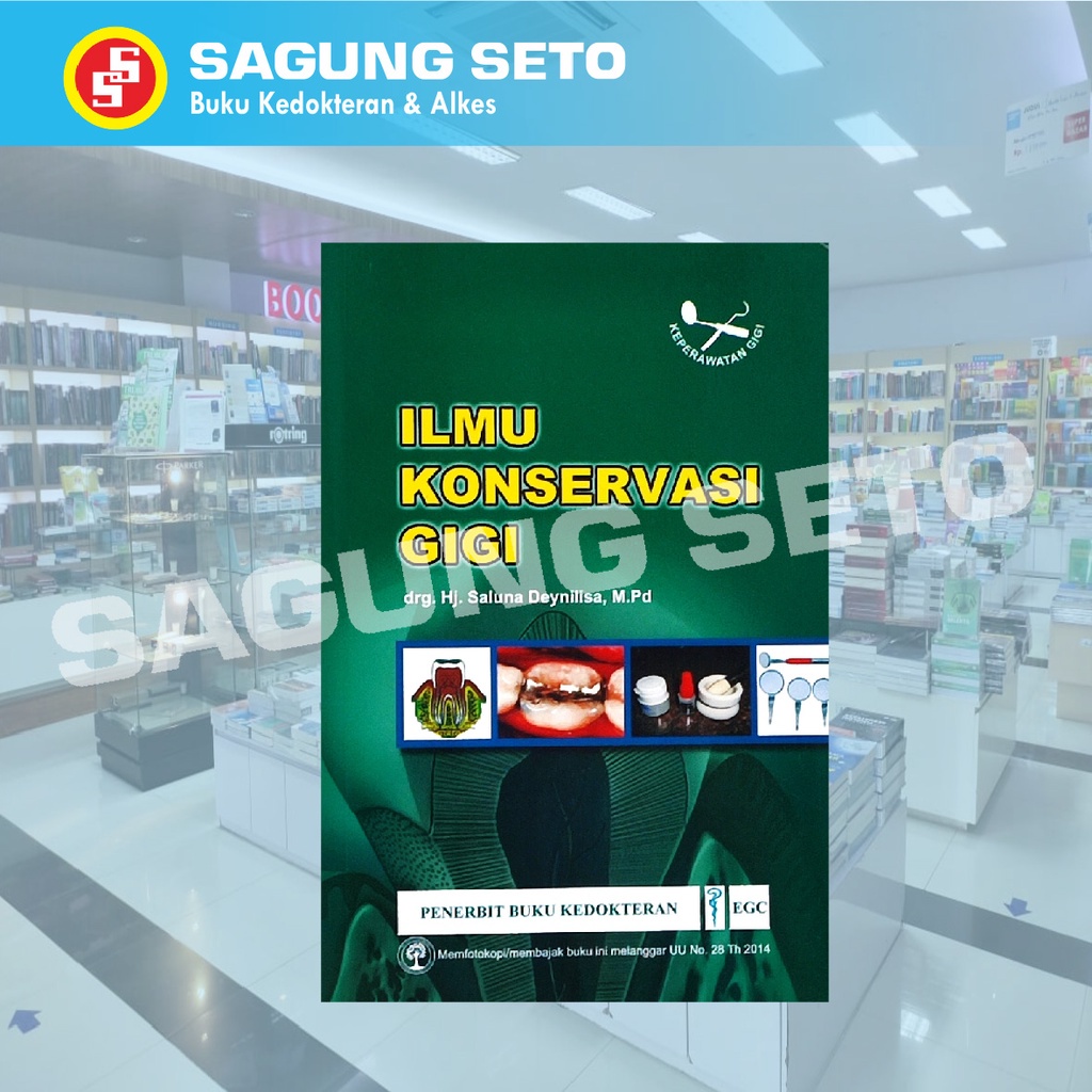 Ilmu Konservasi Gigi Hj Sa / Buku Kedokteran Gigi
