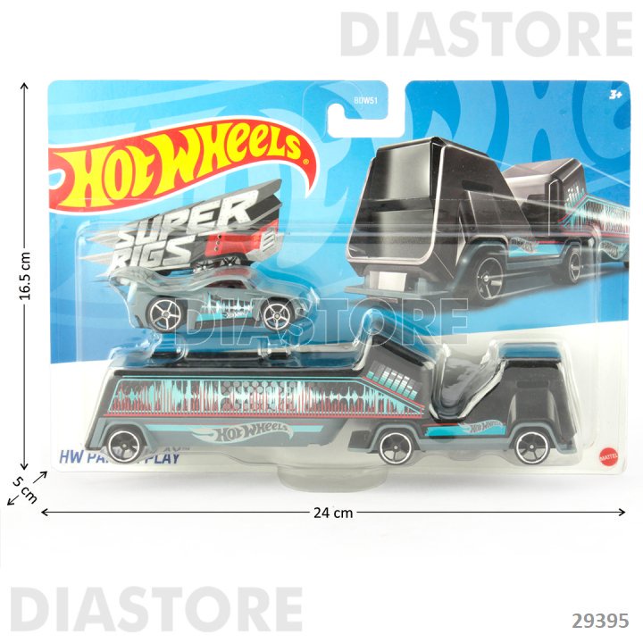 Hot Wheels Super Rigs HW PARK N' PLAY