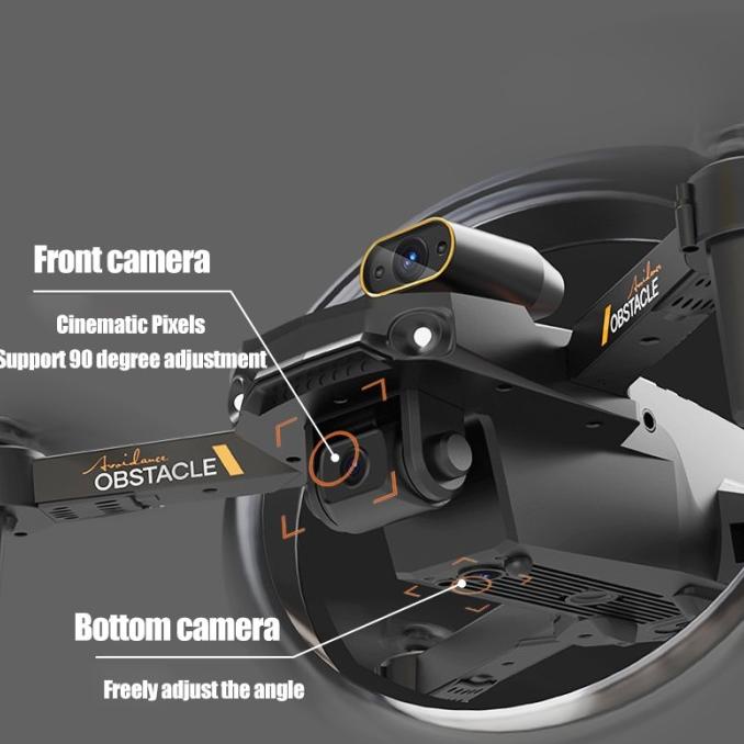 S91 Drone 4K Dual Kamera Rc Quadcopter Wifi Fpv Mini Drone Vs E99 Pro