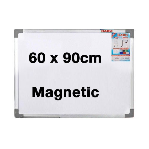 

Promo Papan Tulis Magnetic Whiteboard Daiki 60 X 90 Cm Gantung