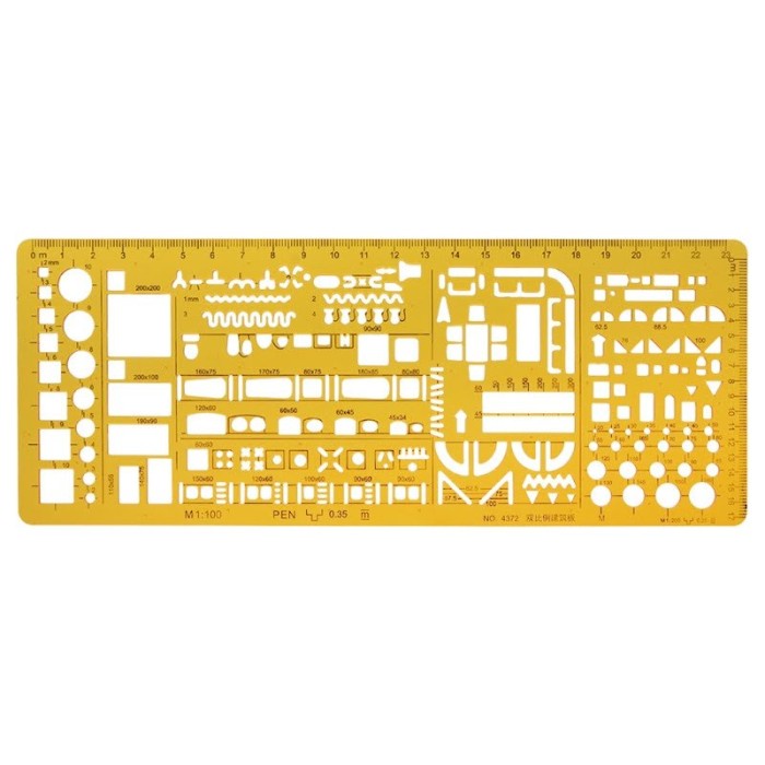 

Promo Jsh Penggaris/Mal Arsitek Template (4372) 1:100 & 1:200