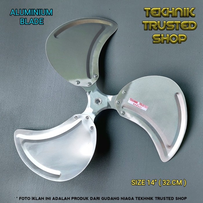 

Promo Turbo Blade Baling Kipas Angin 14" Besi Aluminium Aloy Berkualitas