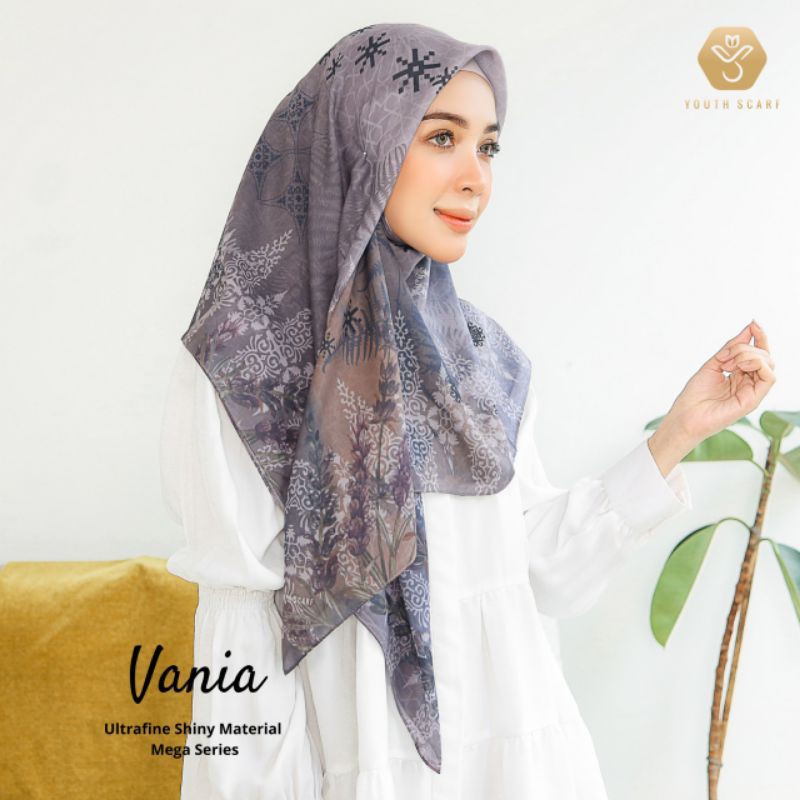 STYLISH HIJAB DAILY Youthscarf - ( MEGA SERIES) - Hijab printing - Hijab segiempat voal - Voal