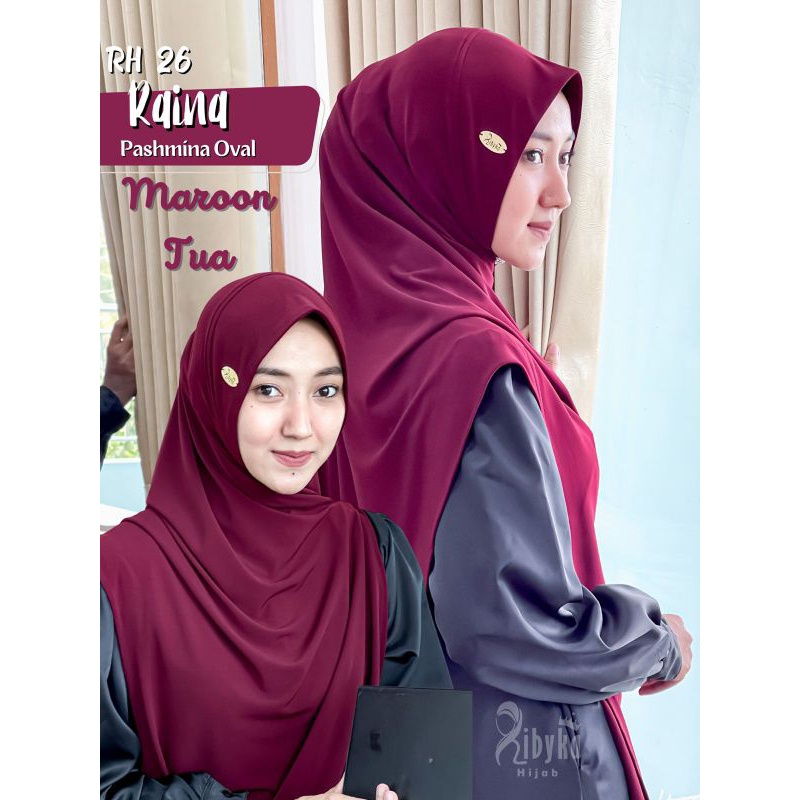 DAILY PREMIUM HIJAB RIBYKA HIJAB RH26 PASMINA OVAL