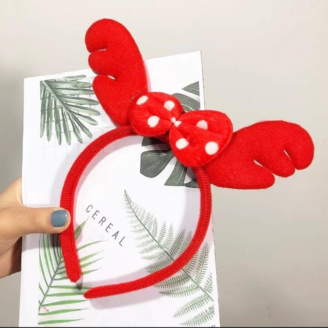 

Bando Tanduk Natal Pita Premium Kado Kostum Natal Cosplay Santa Murah Terbaik