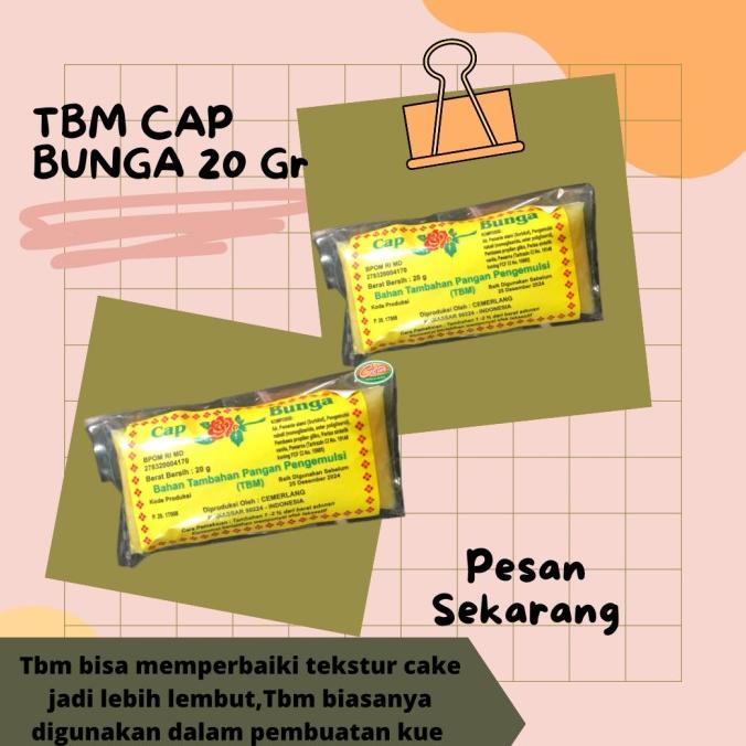 

=====] TBM CAP BUNGA 20 GR