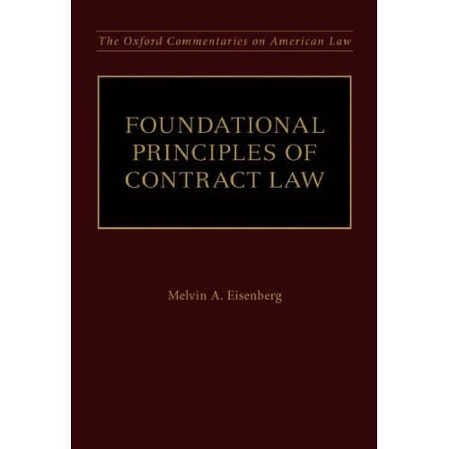 

Foundational Principles of Contract Law Melvin Aron Eisenberg
