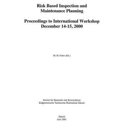 

Risk based inspection and maintenance planning, Proceedings to Inter..