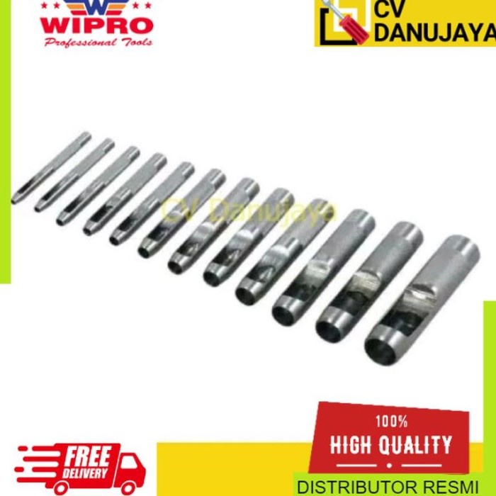 

Promo Wipro Plong Kulit Karet Kertas Alat Pelubang Kulit Satuan Size 15Mm