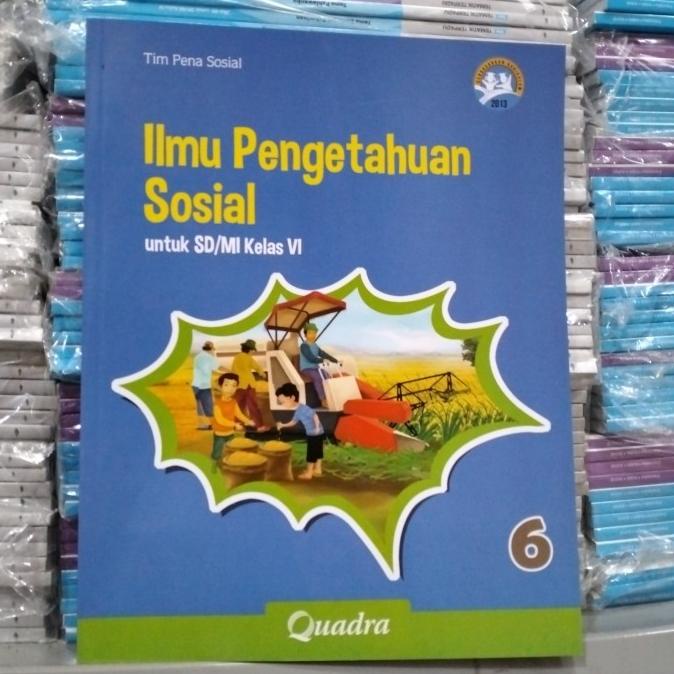 

SALE ilmu pengetahuan sosial kelas 6 penerbit Quadra kurikulum k13 Termurah