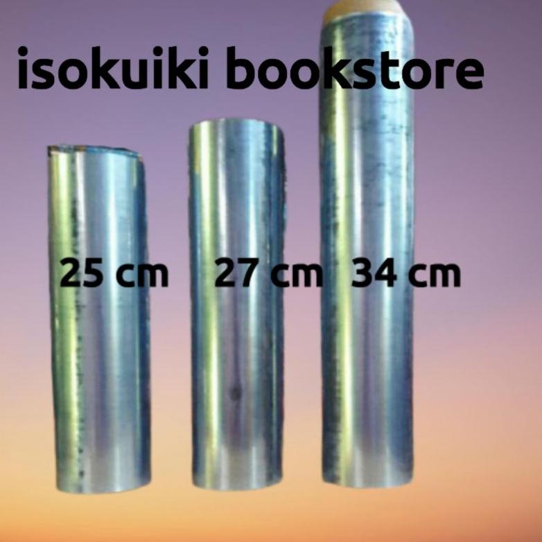 

Update sampul plastik buku bening mika roll gulungan besar