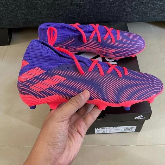 BARANG TERBARU  SEPATU BOLA ADIDAS NEMEZIZ 19 3 BLUE ORIGINAL BNIB TRIWINA5: