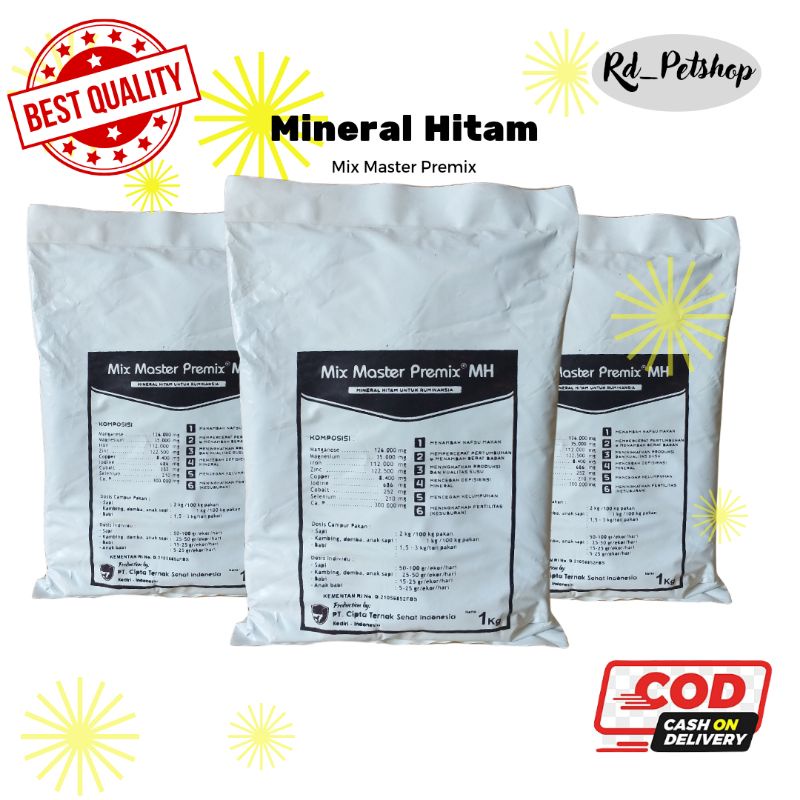 mineral hitam sapi mineral premix untuk sapi lumpuh mineral hitam sapi kambing domba mineral hitam b