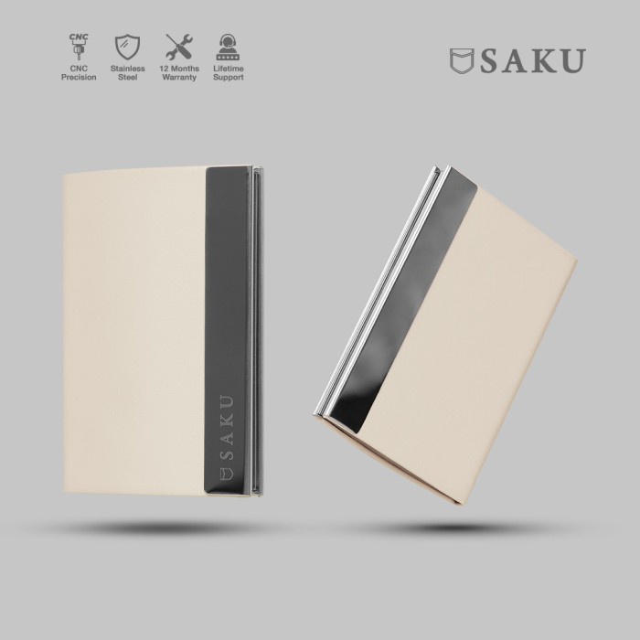 

Promo Dompet Kartu Nama Saku Kotak Kartu Nama Kulit Business Card Holder Sil