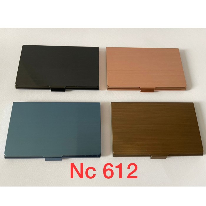 

Promo Tempat Kartu Nama / Name Card Holder Mewah Motif Kayu Stainless Steel