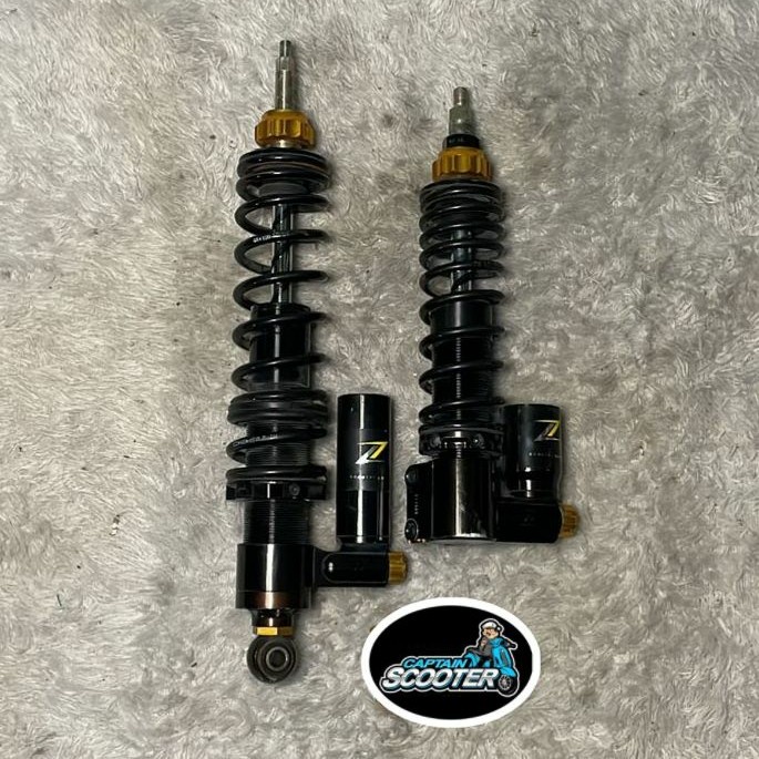 {BEKAS} shock shockbreaker zelioni black vespa sprint primavera second Berkualitas