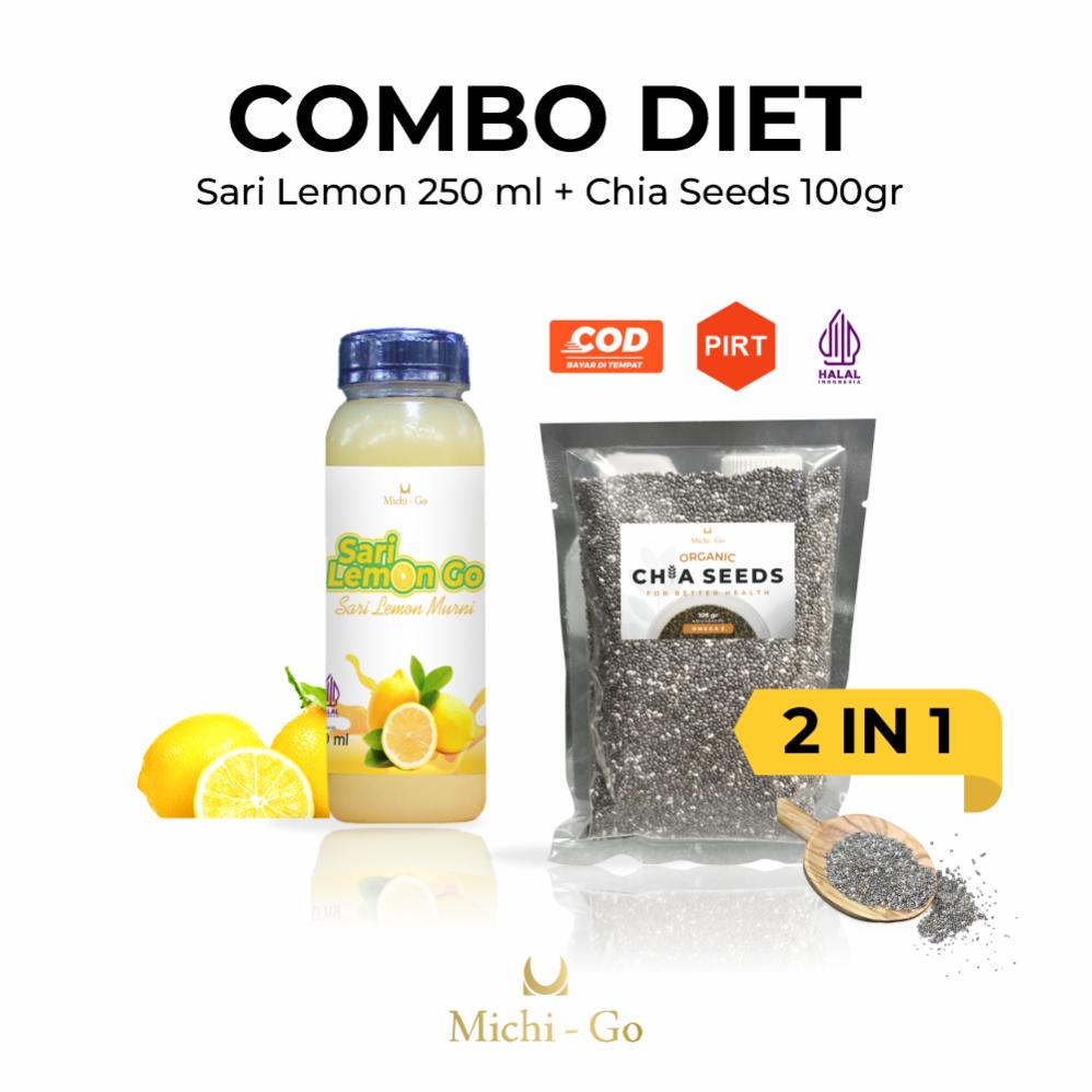 

NEW ARRIVAL MICHIGO PAKET COMBO DIET SEHAT SARI LEMON CHIA SEEDS MADU MURNI TETAP TRENDING DI SHOPEE