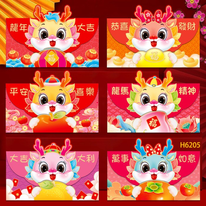 

.........] GROSIR Angpao Naga 2024 Model Amplop Isi 6 Angpau Imlek Panjang Murah