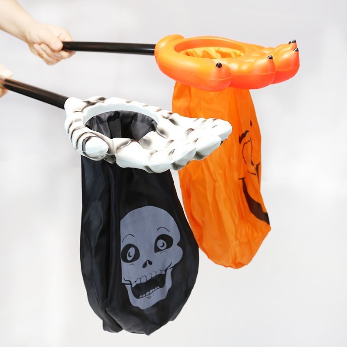 

Open DS] GROSIR Candy Bag Tangan Tengkorak Kantong Permen Goodie Bag Halloween