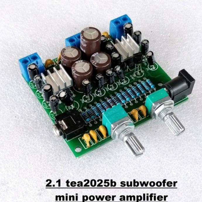 Produk Unggulan] Modul 2.1 TEA2025b Mini Power Amplifier tone control