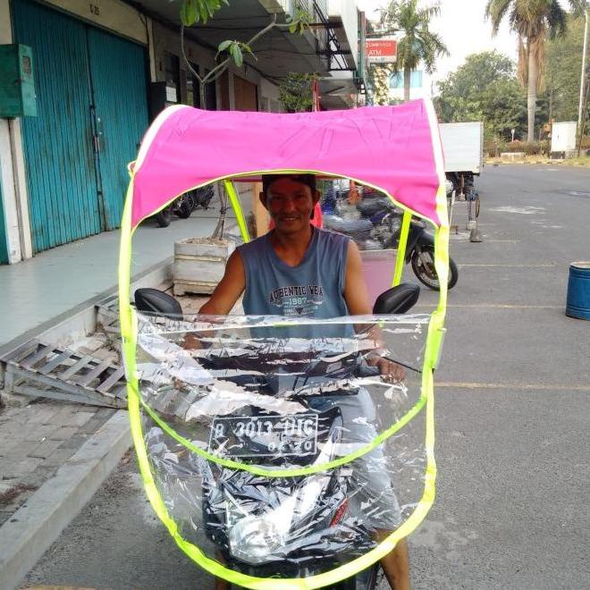 Diskon Kanopi Motor (Anti Panas - Anti Hujan) Sale