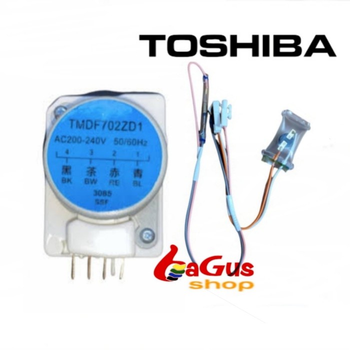 Terbaru Timer Dan Defrost Bimetal Fuse Kulkas Toshiba 2 Pintu 1Set Promo Terlaris