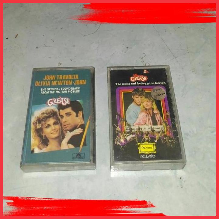 (TEMB) GREASE 1 DAN 2 : KASET PITA SEPAKET