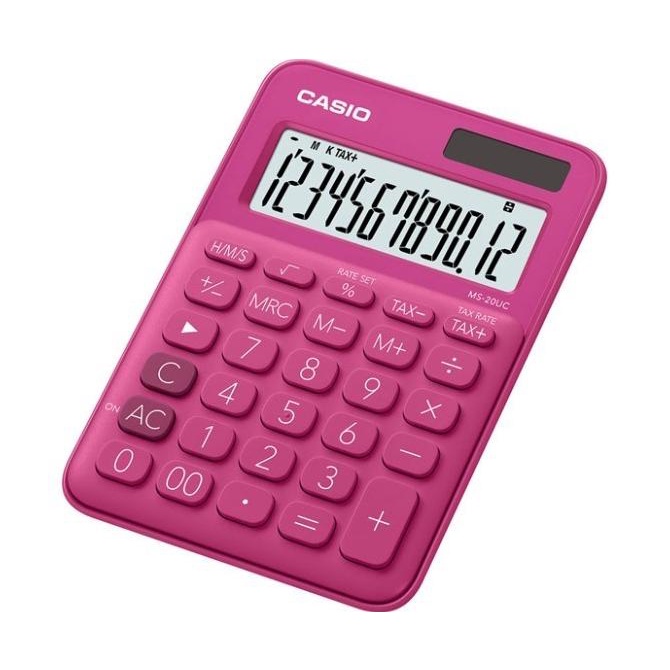 

Kalkulator My Style CASIO MS-20UC Colorful Series Calculator 20 UC