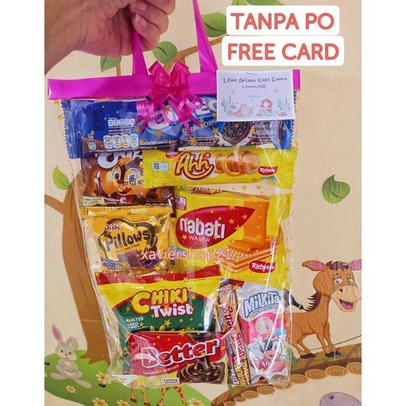 

NEW PAKET SNACK ULTAH FULL SNACK (FREE CARD) TETAP TRENDING DI SHOPEE