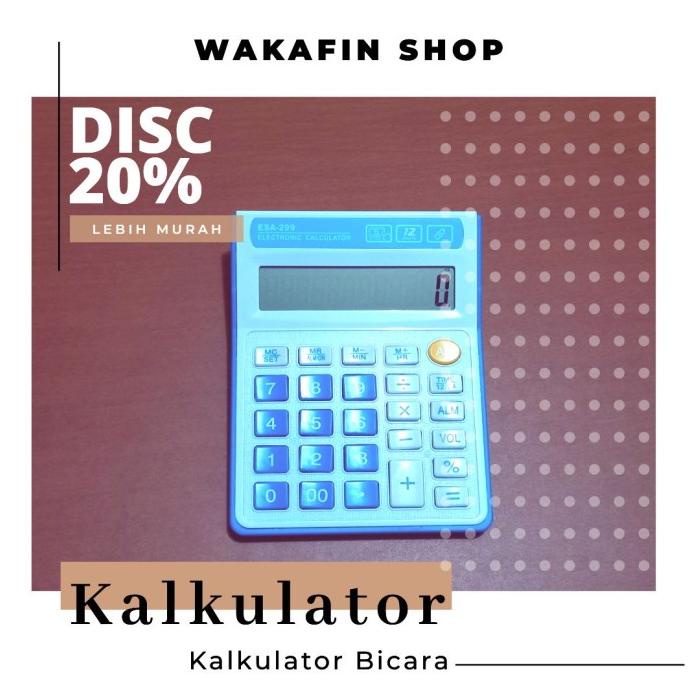 

DISKON!!! KALKULATOR BICARA UNTUK TUNANETRA