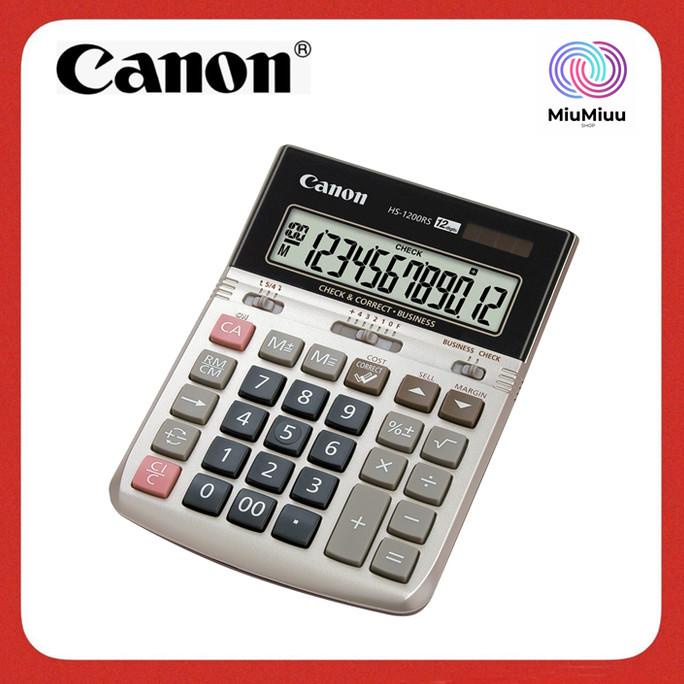 

KALKULATOR CANON CALCULATOR HS-1200RS AUTO CORRECTION