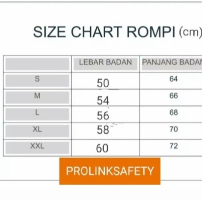 uru ROMPI SAFETY KUNING DONGKER BERLOGO PU K3