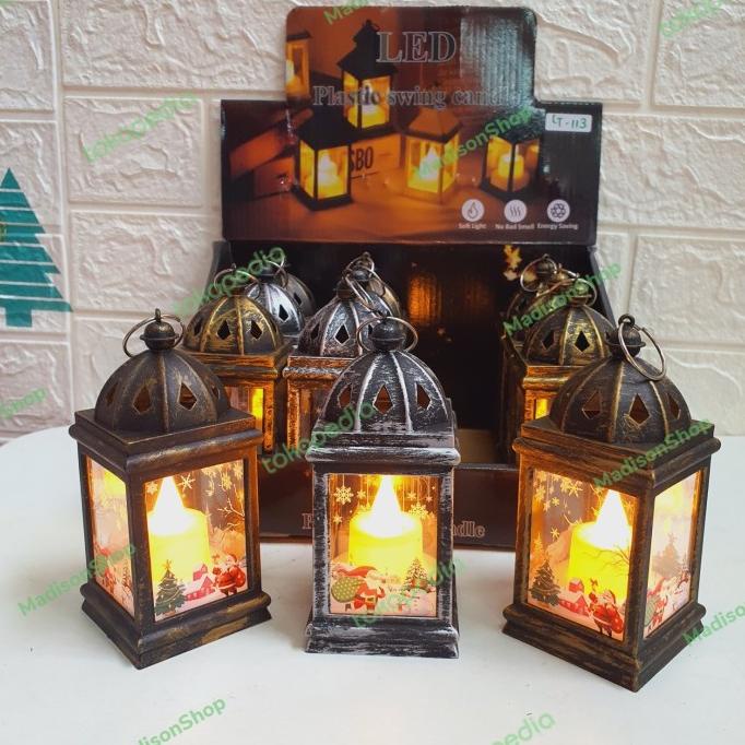 

Terbaik Lentera Natal Lilin Led Portable Kado Hiasan Natal Murah Souvenir Terbaik