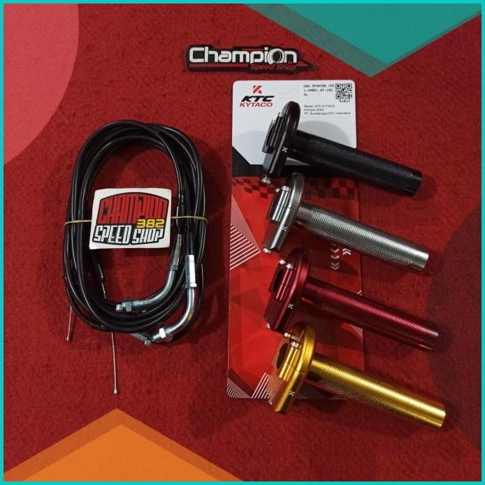 Gas Spontan KTC Kytaco CNC AT-02 All New NMAX 2020 All New Aerox 155