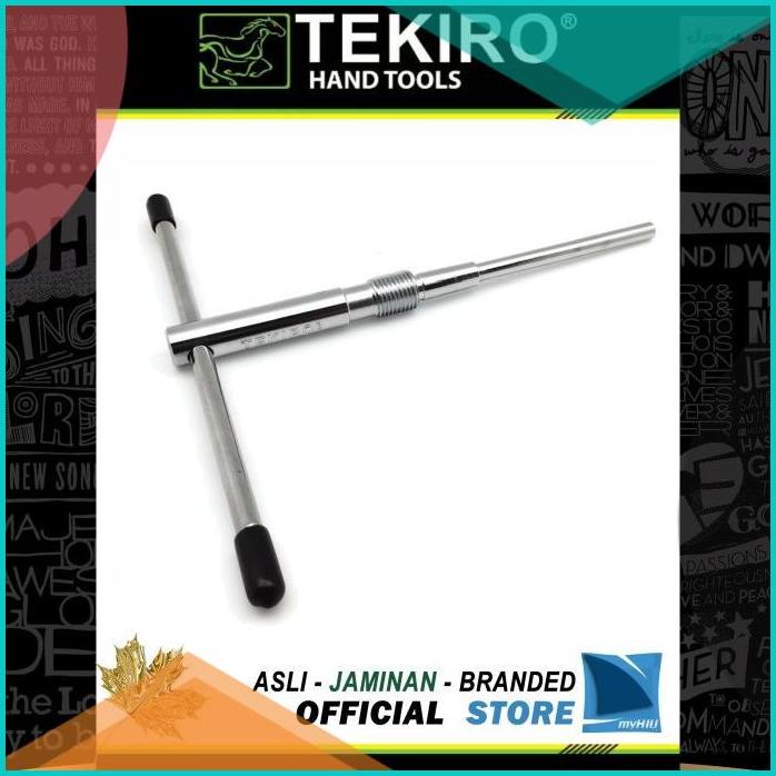 Gagang Pembersih Klep Mesin 5,5 mm - Valve Seat Cutter Holder TEKIRO